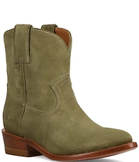 Frye Billy Leather Western Booties