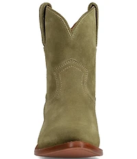 Frye Billy Leather Western Booties