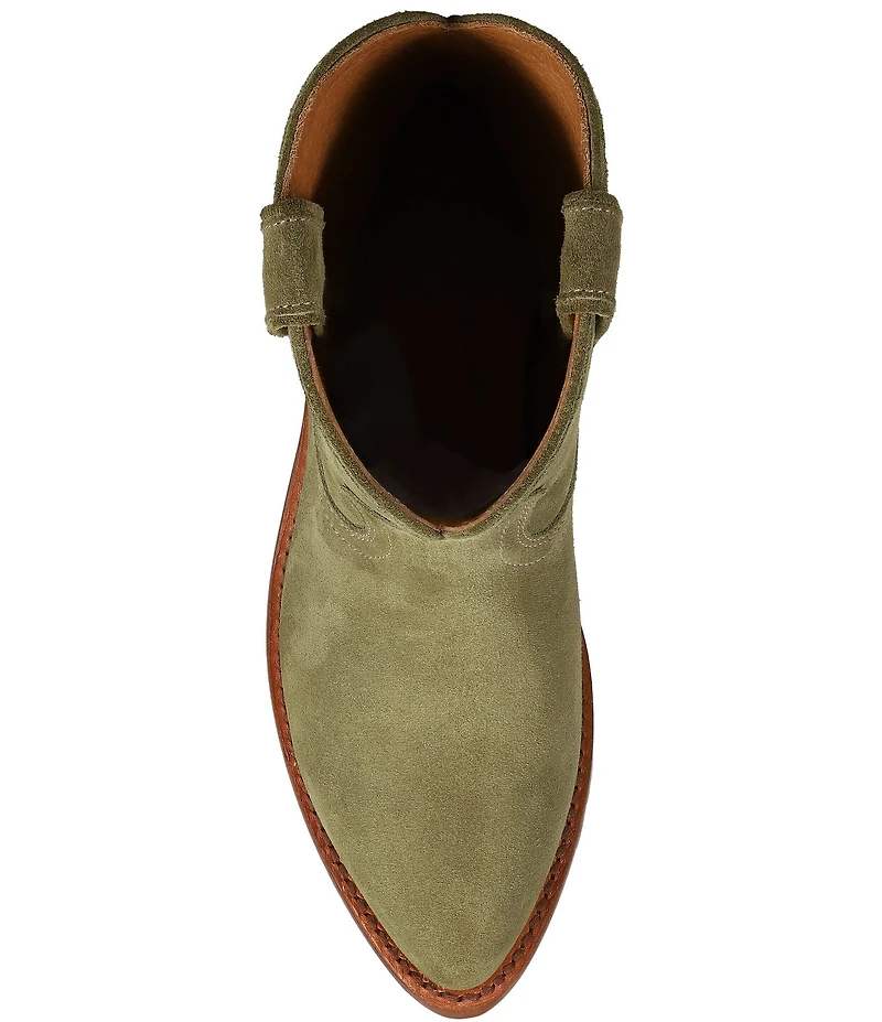 Frye Billy Leather Western Booties