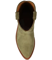 Frye Billy Leather Western Booties