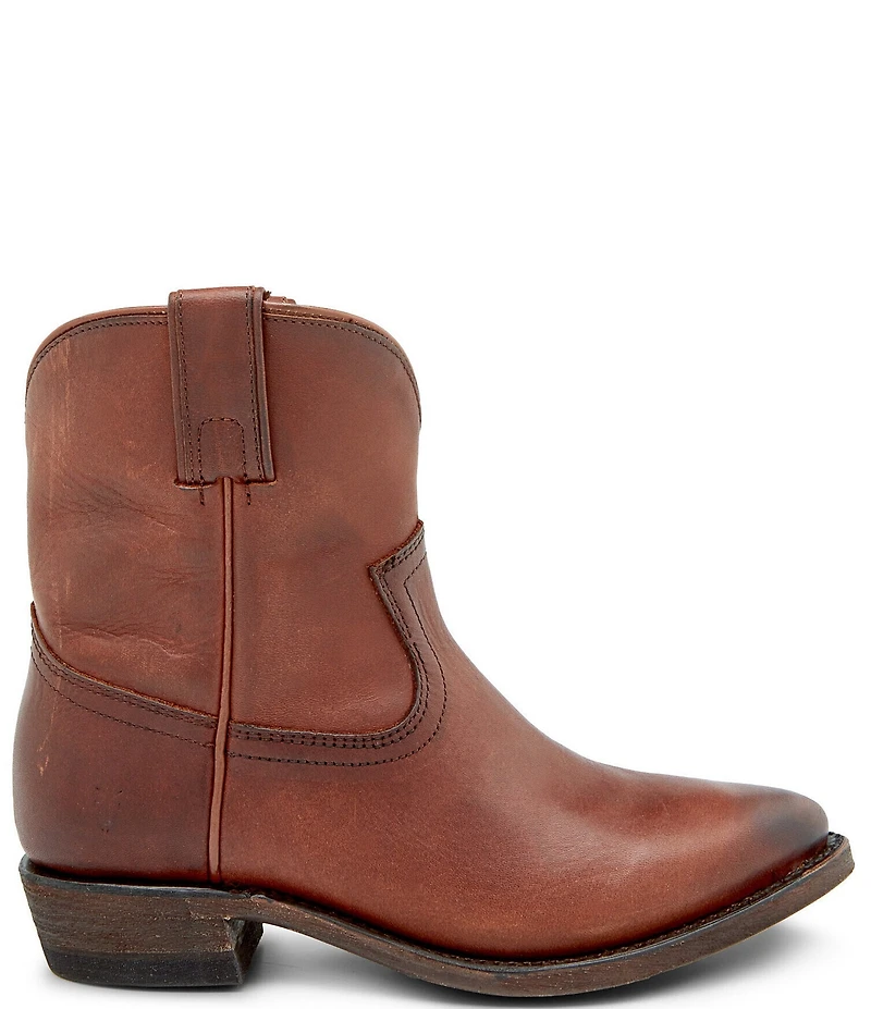 Frye Billy Leather Western Booties
