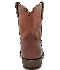 Frye Billy Leather Western Booties