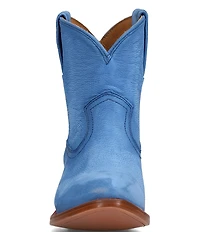 Frye Billy Leather Western Booties