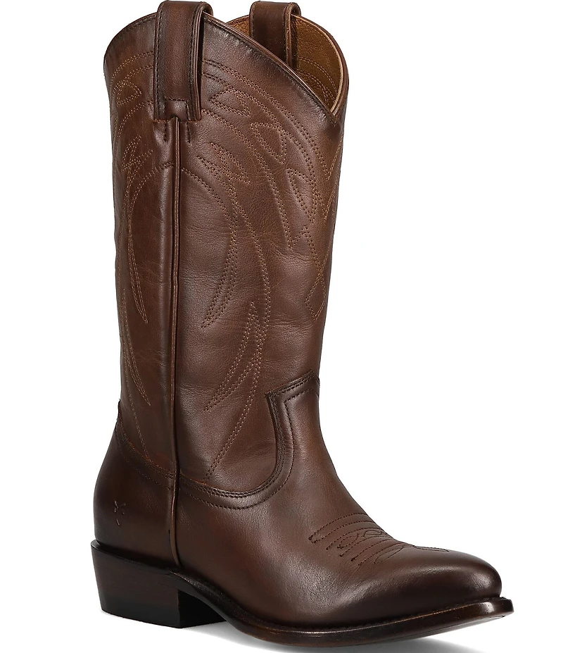 Frye Billy Deco Stitch Leather Boots