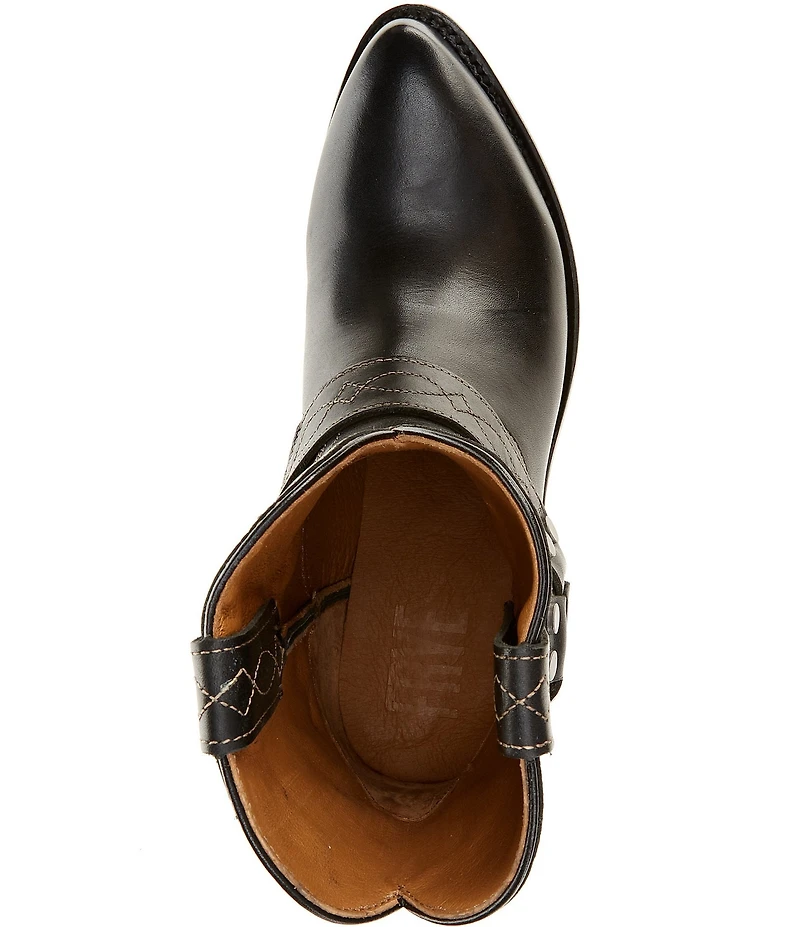 Frye Billy Leather O-Ring Harness Hardware Short Booties