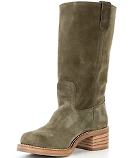Frye Campus 12R Tall Suede Riding Boots