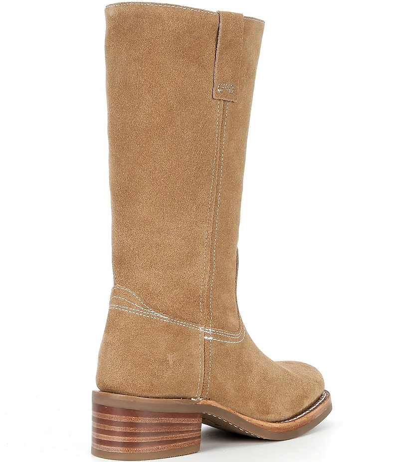Frye Campus 12R Tall Suede Riding Boots