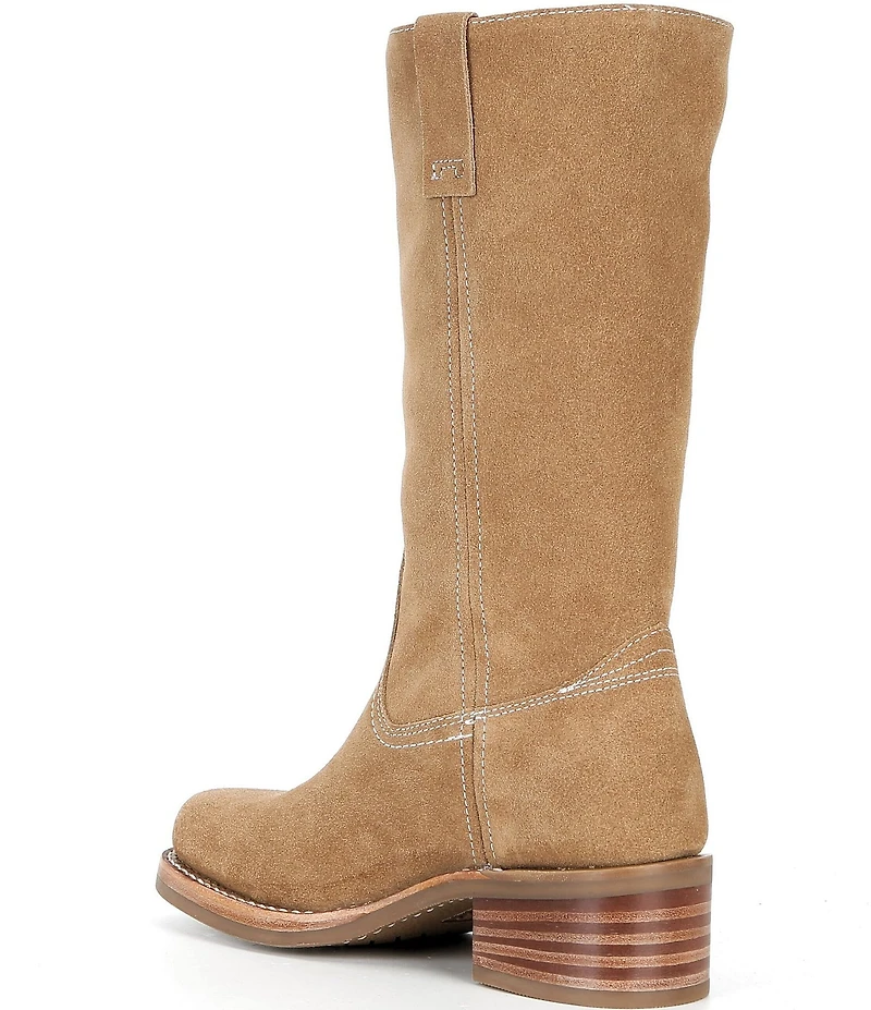 Frye Campus 12R Tall Suede Riding Boots