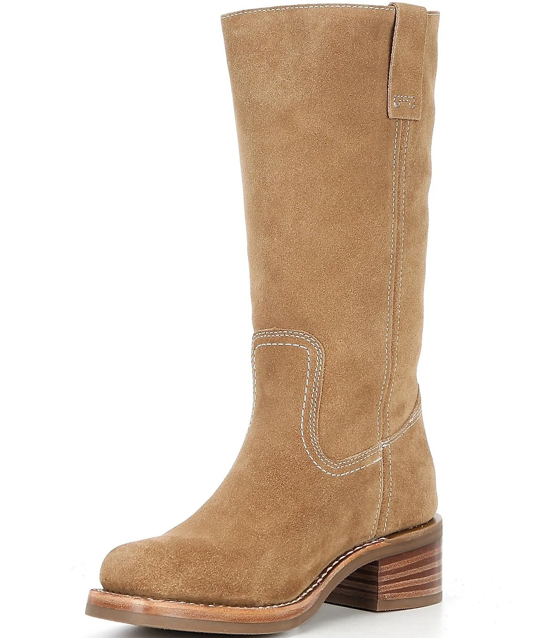 Frye Campus 12R Tall Suede Riding Boots