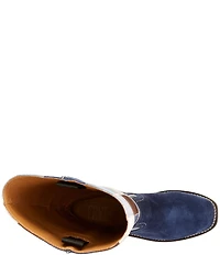 Frye Campus 14L Suede Patchwork Pull On Tall Boots