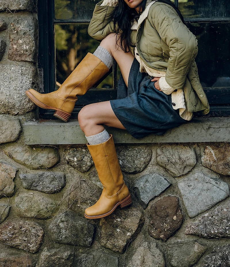 Frye Campus 14L Tall Leather Riding Boots