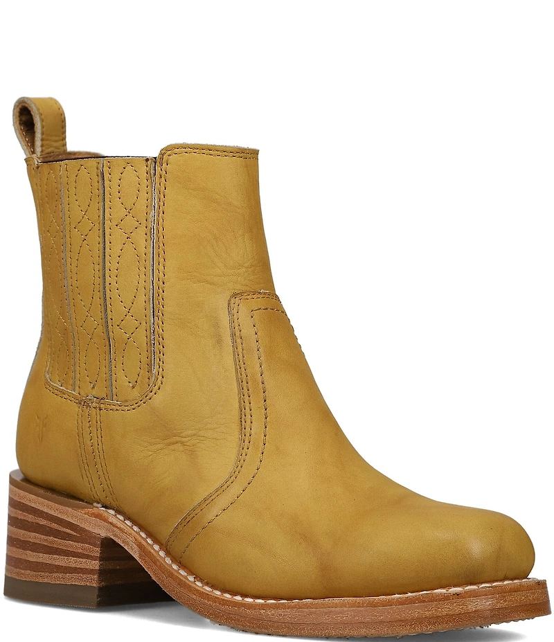 Frye Campus Chelsea Leather Booties