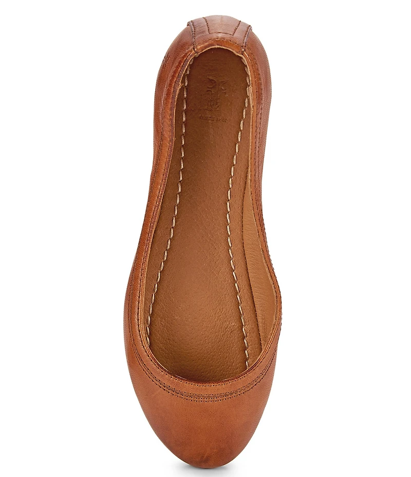 Frye Carson Leather Ballet Flats