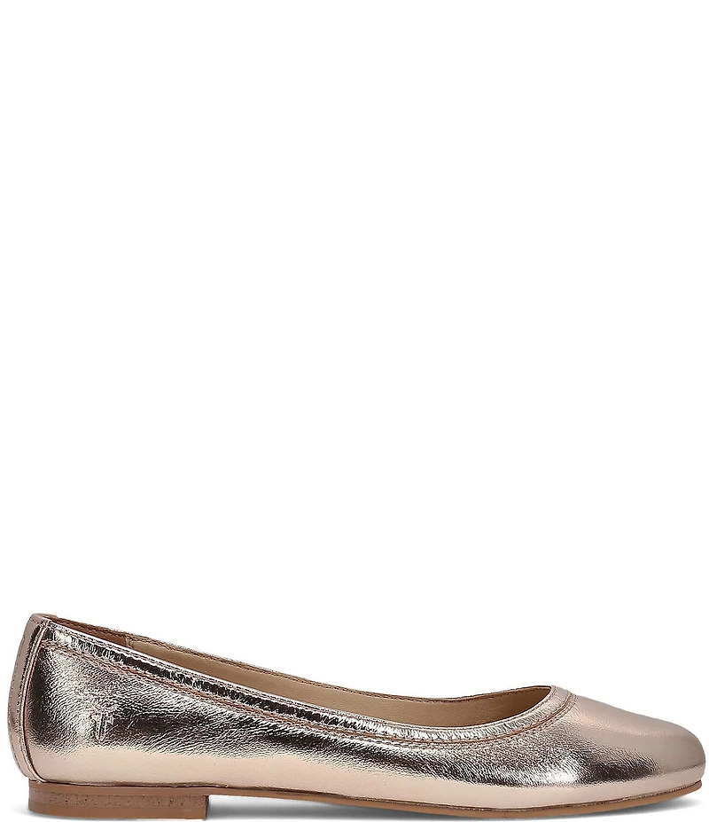 Frye Carson Leather Ballet Flats