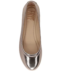 Frye Carson Leather Ballet Flats