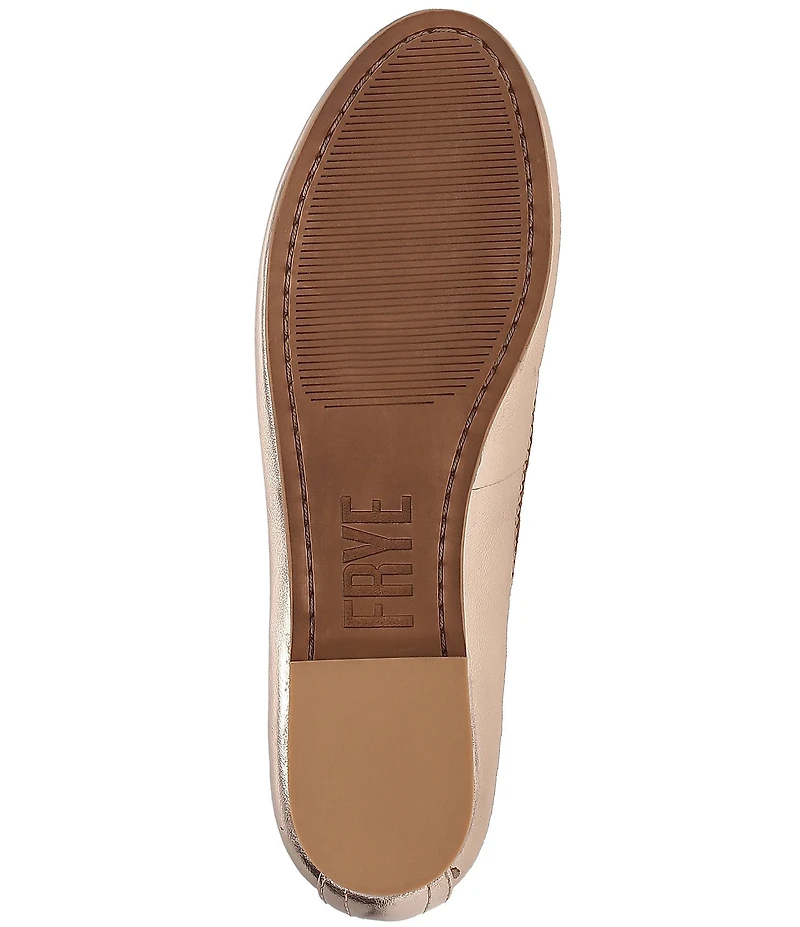 Frye Carson Leather Ballet Flats