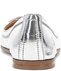 Frye Carson Leather Logo Ballet Flats