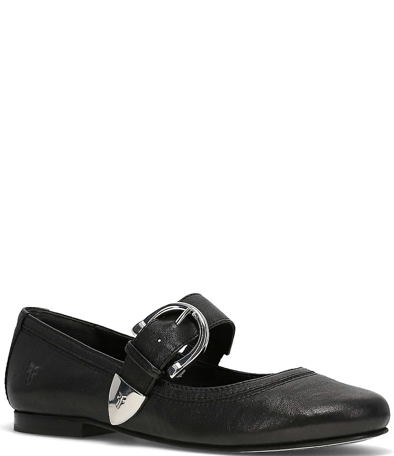 Frye Carson Mary Jane Flats