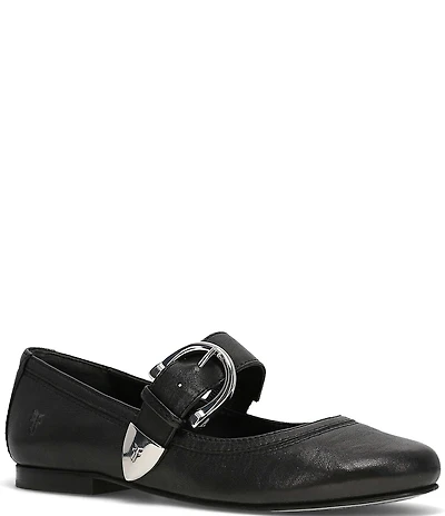 Frye Carson Mary Jane Flats