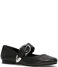 Frye Carson Mary Jane Flats