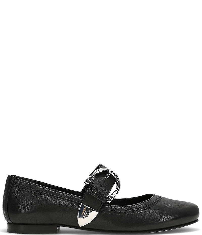 Frye Carson Mary Jane Flats