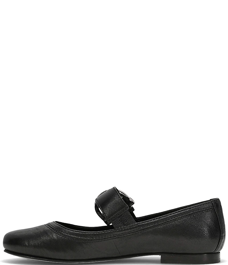 Frye Carson Mary Jane Flats