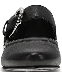 Frye Carson Mary Jane Flats