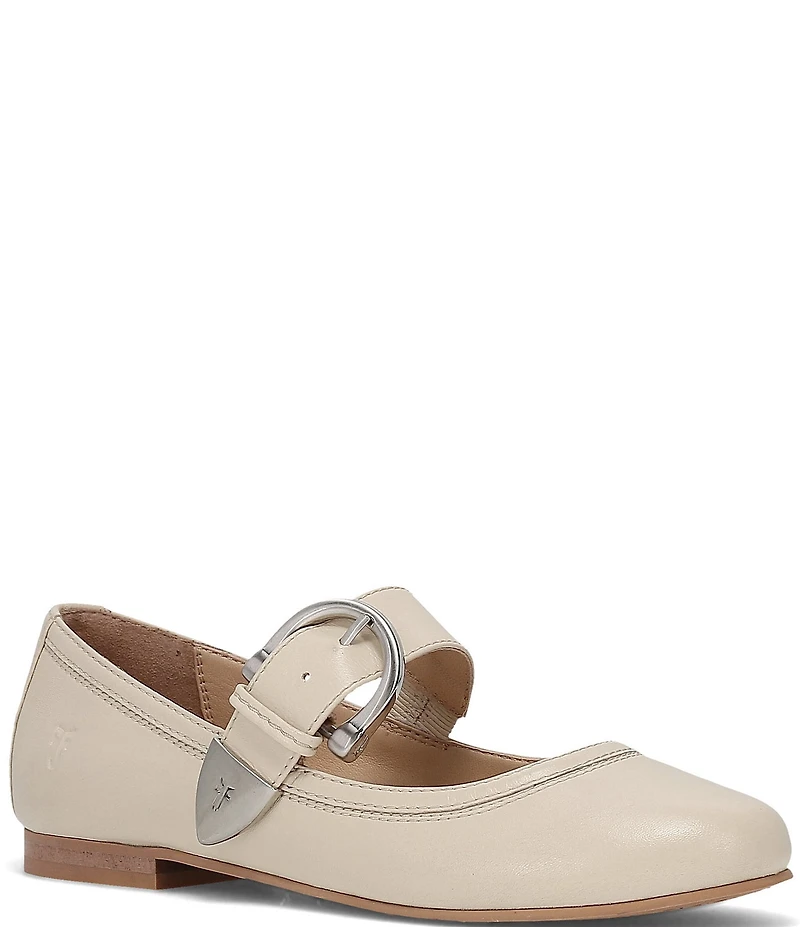 Frye Carson Mary Jane Flats