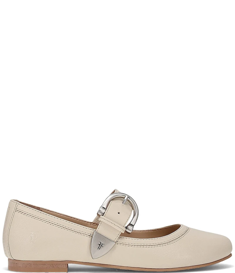 Frye Carson Mary Jane Flats