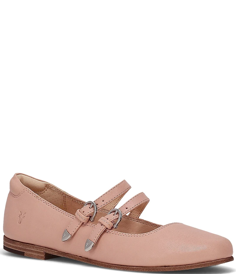 Frye Carson Mary Jane Flats