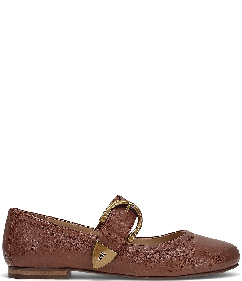 Frye Carson Mary Jane Flats