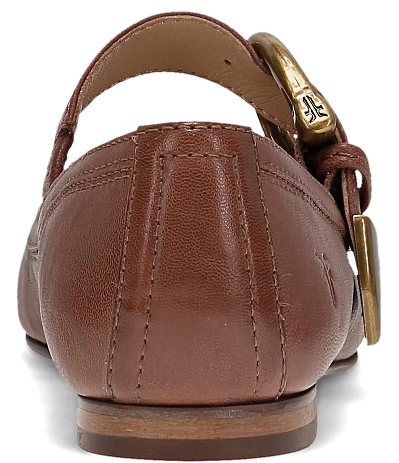 Frye Carson Mary Jane Flats