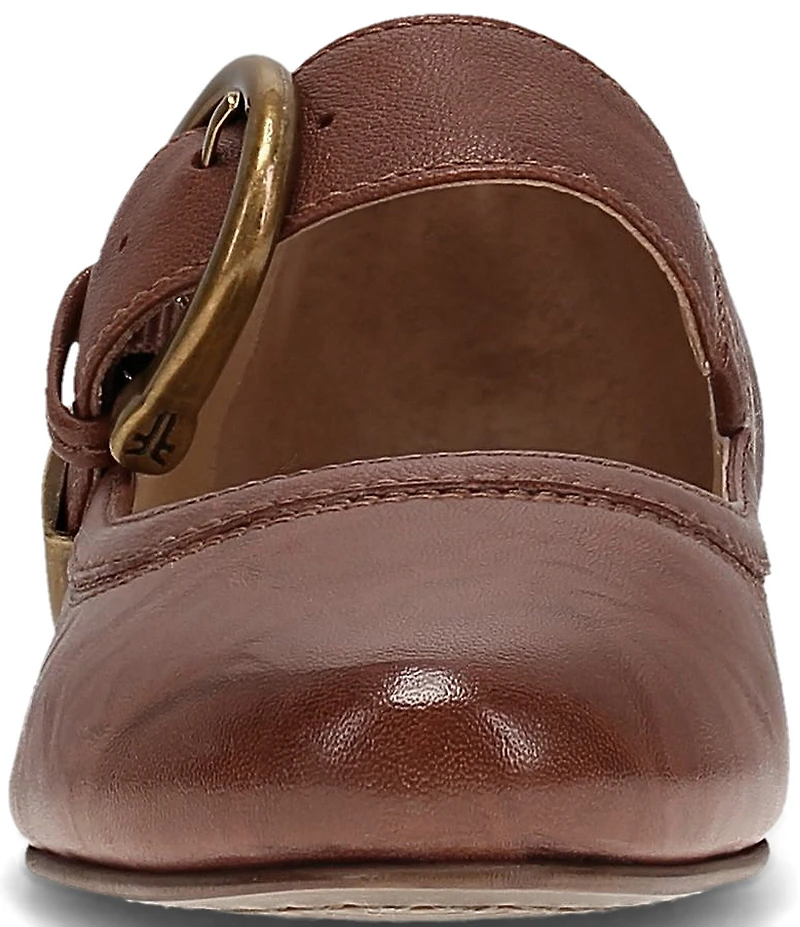 Frye Carson Mary Jane Flats