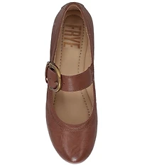 Frye Carson Mary Jane Flats