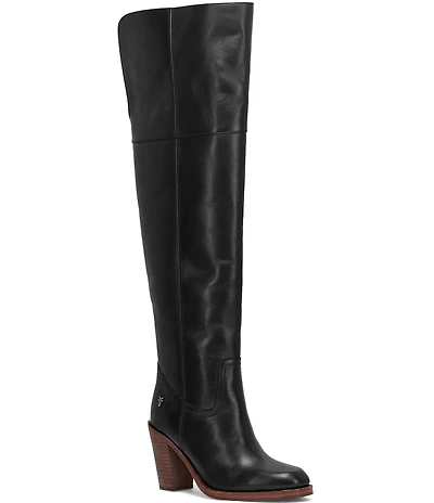 Frye Corinne Leather Over The Knee Boots