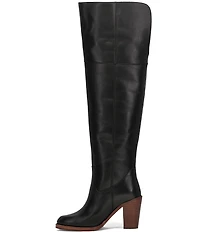Frye Corinne Leather Over The Knee Boots