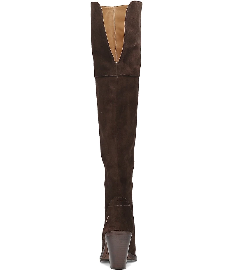 Frye Corinne Suede Over The Knee Boots