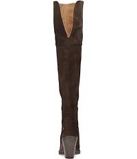 Frye Corinne Suede Over The Knee Boots