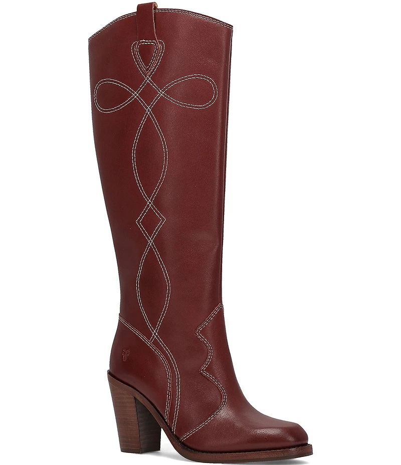 Frye Corinne Tall Deco Stitch Boots
