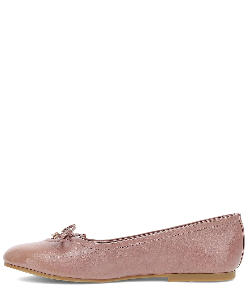 Frye Emma Leather Bow Ballet Flats
