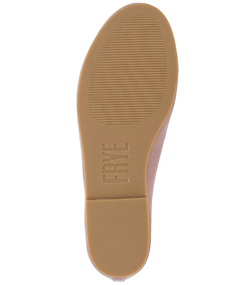 Frye Emma Leather Bow Ballet Flats