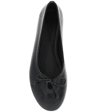 Frye Emma Leather Bow Ballet Flats
