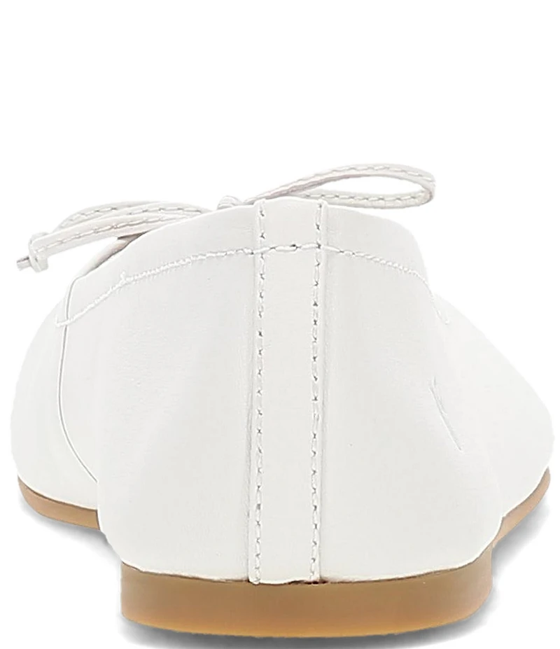 Frye Emma Leather Bow Ballet Flats