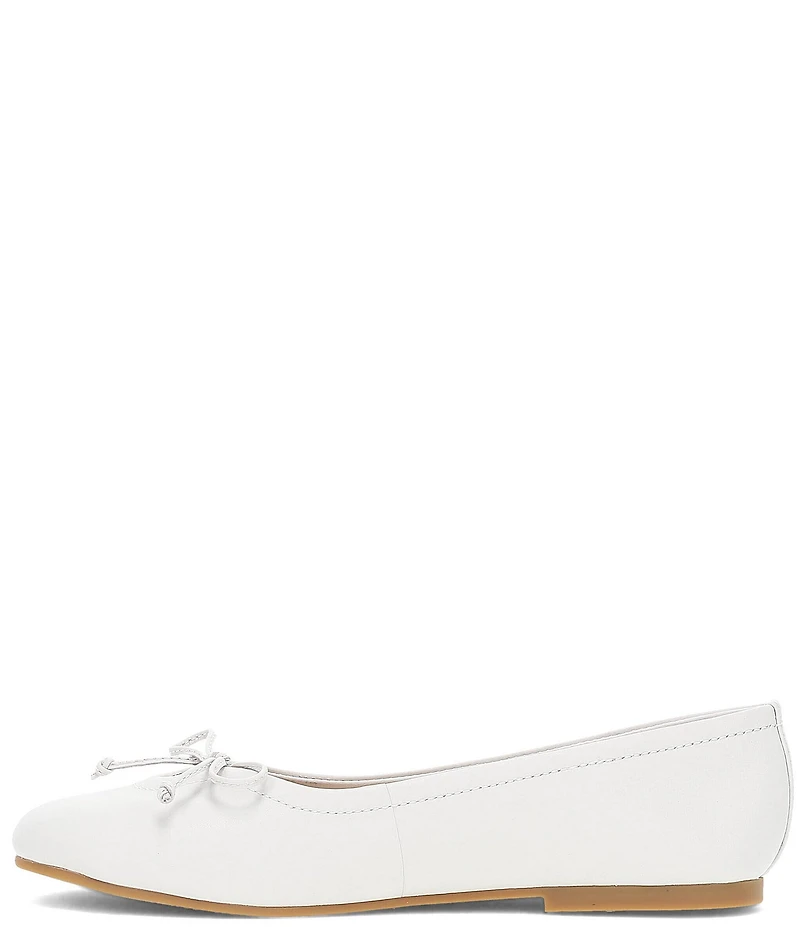 Frye Emma Leather Bow Ballet Flats