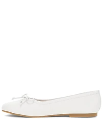 Frye Emma Leather Bow Ballet Flats