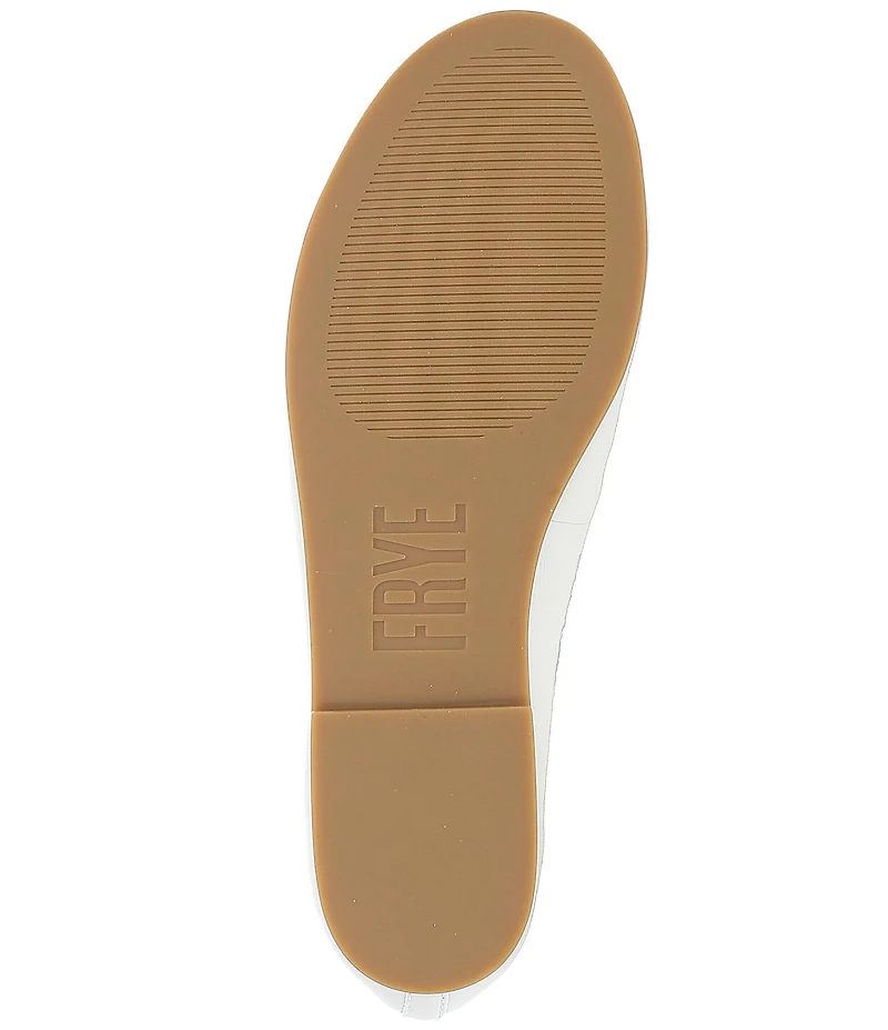 Frye Emma Leather Bow Ballet Flats