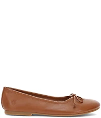 Frye Emma Leather Bow Ballet Flats