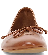 Frye Emma Leather Bow Ballet Flats
