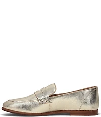 Frye Faith Leather Penny Loafers