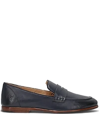 Frye Faith Leather Penny Loafers
